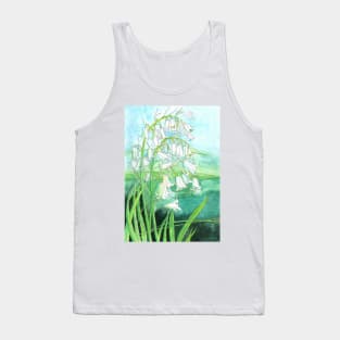 Bluebells watercolour painting Tank Top